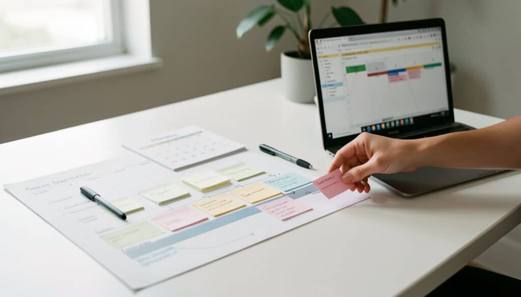 Comment créer un rétroplanning clair et efficace