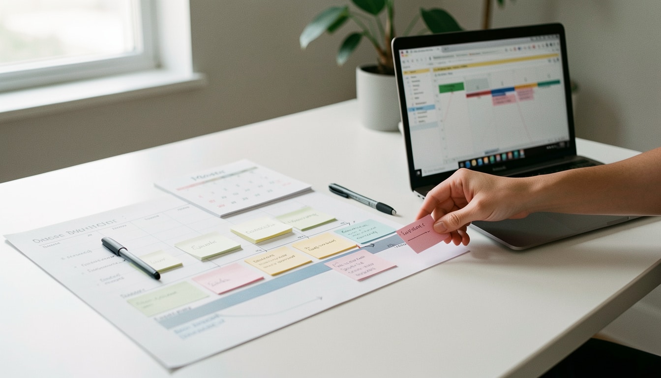 Comment créer un rétroplanning clair et efficace