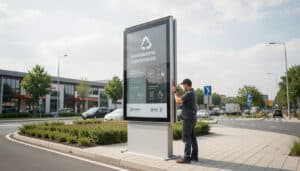 Bien choisir un panneau publicitaire extérieur durable