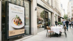 Panneau publicitaire pour restaurant : bien le choisir